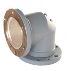 Flanged elbow EIA 3 1/8