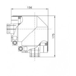 Unflanged Elbow for 4-1/2 Rigid Line