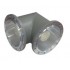 Flanged elbow EIA 6 1/8