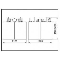 2x20 KW FM Star Point Combiner