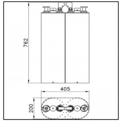 1.2 KW FM Double Cavity Filter