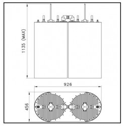 10 KW FM Double Cavity Filter