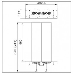600 W FM Double Cavity Filter