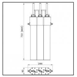 100W FM Triple Cavity Filter