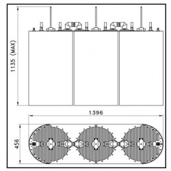 10KW FM Triple Cavity Filter