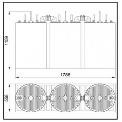 20KW FM Triple Cavity Filter 