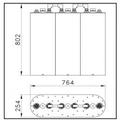 2 KW FM Triple Cavity Filter