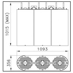 5KW FM Triple Cavity Filter