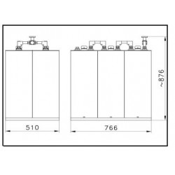 2x2 KW FM Star Point Combiner