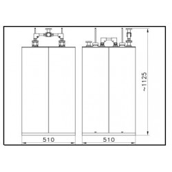 2x3 KW FM Star Point Combiner