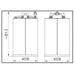 2x1.2 KW FM Star Point Combiner