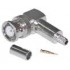 BNC Male 90° RF Connector for RG58 Cable 