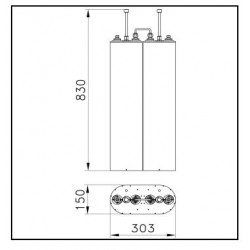 600 W FM Double Cavity Filter