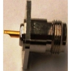 N Female Panel Connector (25x25)