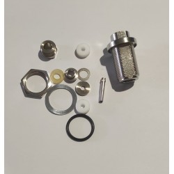 N Female Panel Connector for RG213 Cable