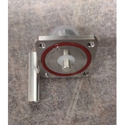 N Female Panel Connector with 10mm M5 Threaded End