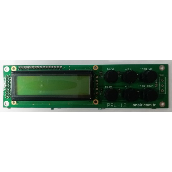 PRL-12 Professional Receiver Lcd Board 