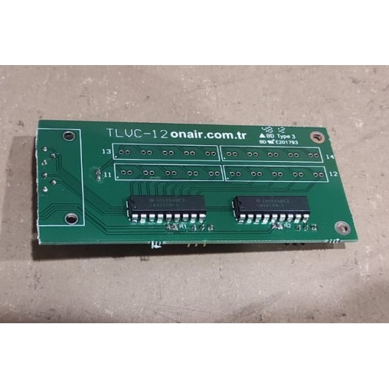 FTC25 Front Panel DPM LCD Board  