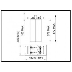 2x300 W FM STAR COMBINER ( Rack Version)