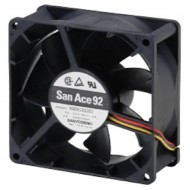 Sanyo Denki, 80x80x25mm, 24VDC  Fan Sanyo Denki, 80x80x25mm, 24VDC  Fan