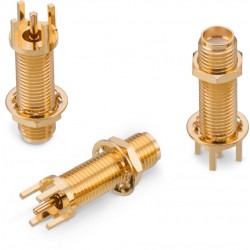 SMAF PCB Connector 180°-long