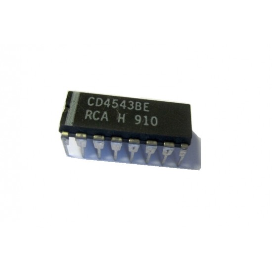 CD4543 Integrated circuit (DIP)