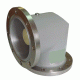 Flanged elbow EIA 4 1/2