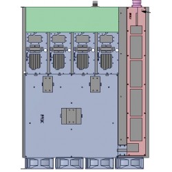 5 KW FM Pallet Amplifier with Filter and Heatsink