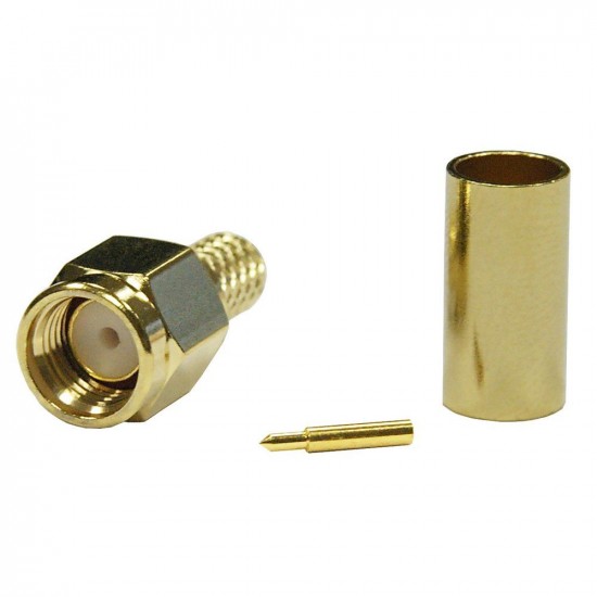 SMA Male Connector for RG58/U