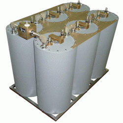 2x5 KW FM Star Point Combiner With Triple Cavity Filters