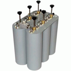 2x600 W FM Star Point Combiner With Triple Cavity Filters