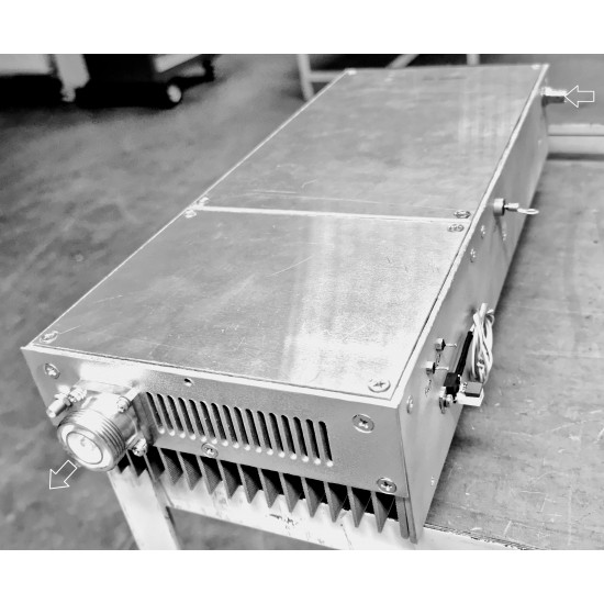 1800 W FM Amplifier Module with Filter and Heatsink