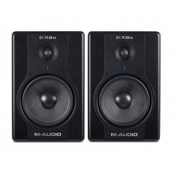 M-Audio BX8a Deluxe 130-watt Bi-amplified Studio Reference Monitors