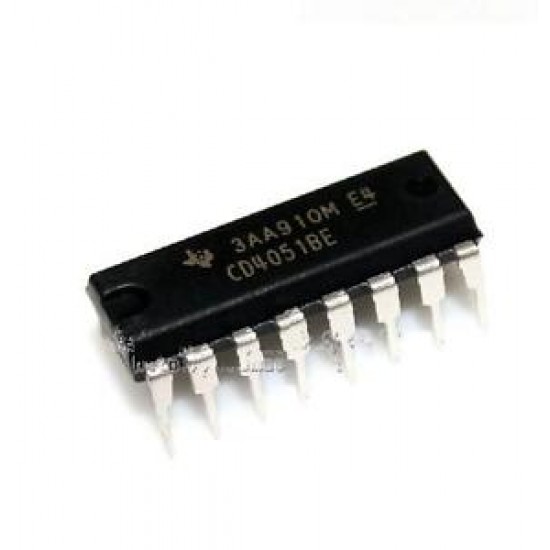 CD4051BE Integrated circuit (DIP)
