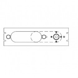 1-5/8 Patch panel 3 ports 1 U-Link. 1-5/8 Patch panel 3 ports 1 U-Link.