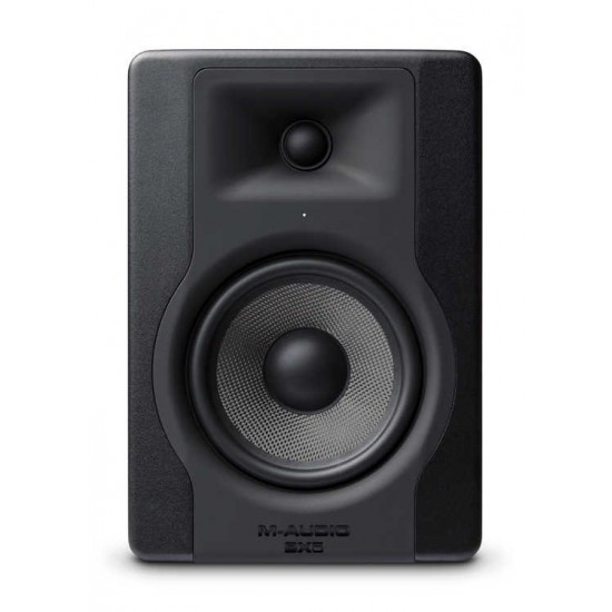 M-Audio BX5 D3 | Compact 2-Way 5" Active Studio Monitor Speaker for Music Production and Mixing With Onboard Acoustic Space Control