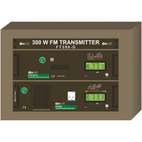 ONAIR, 300 W FM Digital Transmitter