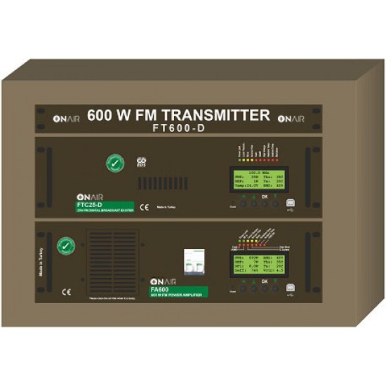 ONAIR, 600 W FM Digital Transmitter