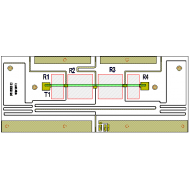 3 Way Power Divider, 100 W, FM
