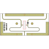 2 Way Power Divider, 100 W, UHF
