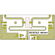 2 Way Power Combiner, 1 KW, UHF