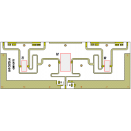 4 Way Power Combiner, 2 KW, UHF